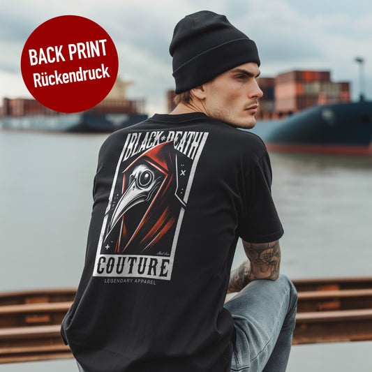 Red Plague T-Shirt mit Back Print