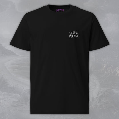Tiki Skull (Modell A) - Premium T-Shirt mit 2-seitigem Druck