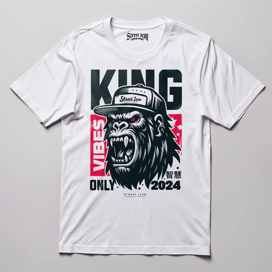 King Vibes Only - Premium T-Shirt