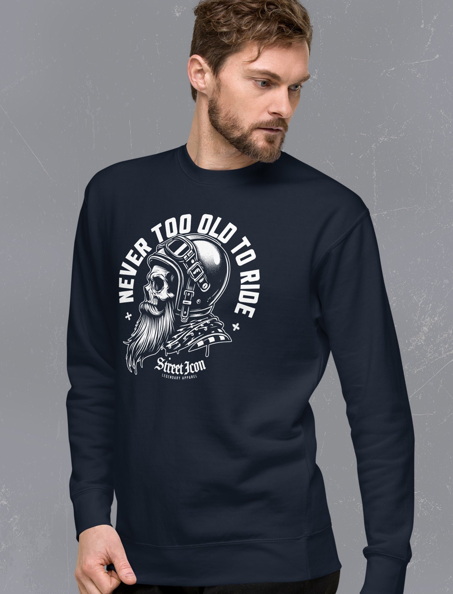 Skull Biker - Premium Sweater