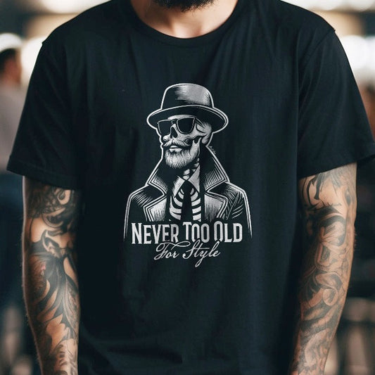Never Too Old for Style - Premium T-Shirt