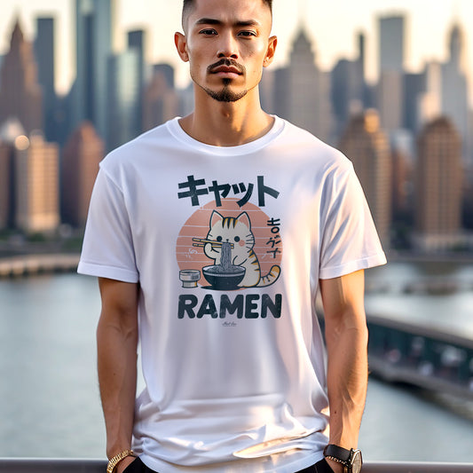 Ramen Kitty - Premium T-Shirt