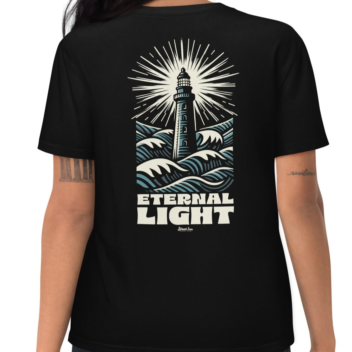 Eternal Light - Premium T-Shirt mit Backprint