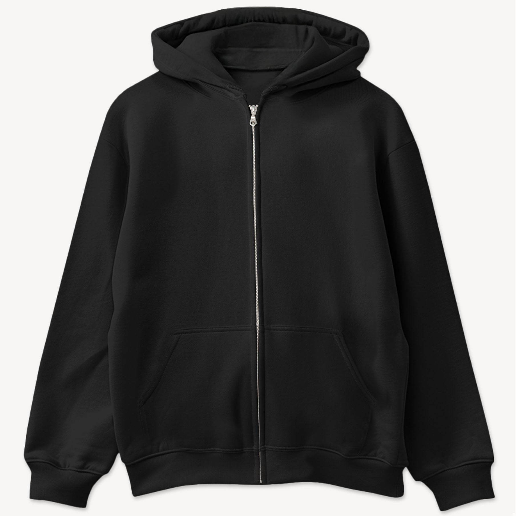 Roxana - Zip Hoodie mit Back Print - Street Icon