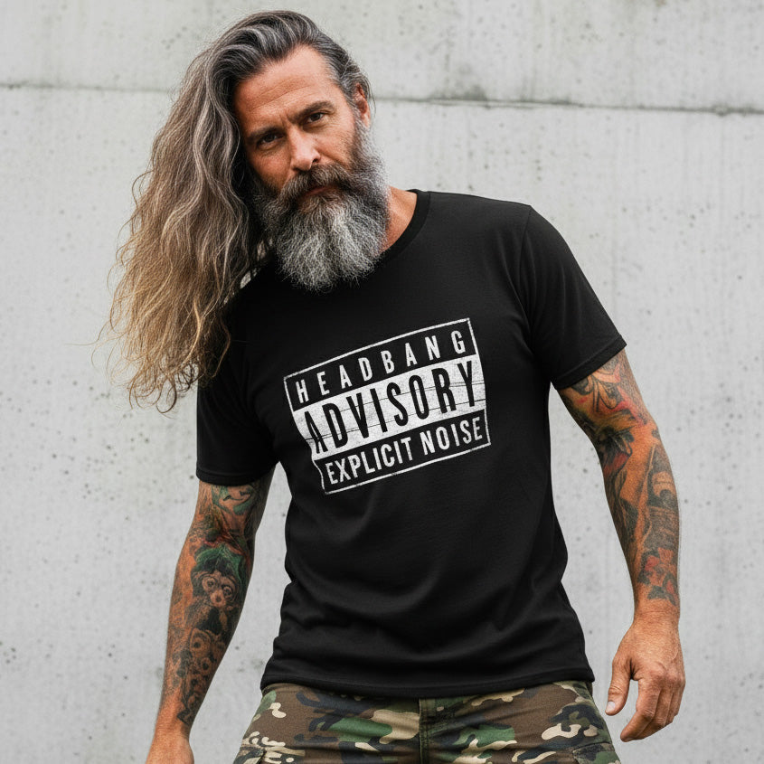 Headbang Advisory T-Shirt