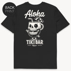 Aloha Cocktail Skull T-Shirt mit 2-seitigem Print - Street Icon