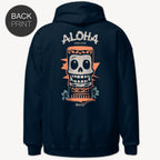 Aloha Hang Loose - Hoodie mit Back Print - Street Icon
