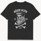 Böser Alter Mann T-Shirt mit großem Frontdruck