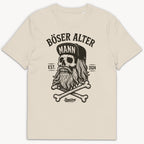 Böser Alter Mann T-Shirt mit großem Frontdruck