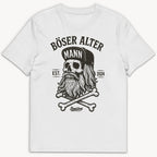 Böser Alter Mann T-Shirt mit großem Frontdruck