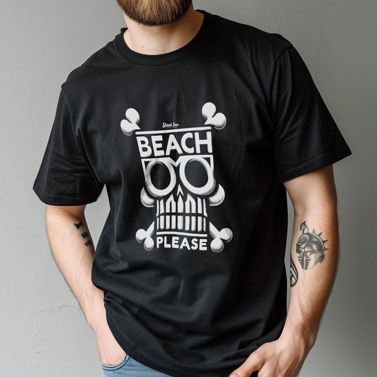 Tiki Logo - Premium T-Shirt - Street Icon