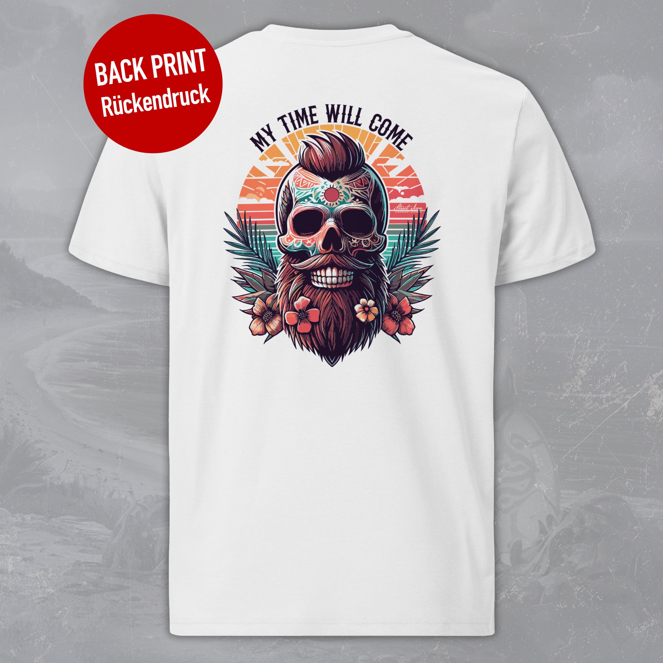 My Time Will Come - Premium T-Shirt mit 2-seitigem Druck - Street Icon