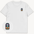 UFO - T-Shirt mit 2-seitigem Print