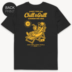 Chill & Grill T-Shirt mit 2-seitigem Print