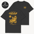 Chill & Grill T-Shirt mit 2-seitigem Print
