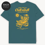 Chill & Grill T-Shirt mit 2-seitigem Print