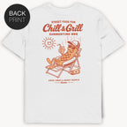 Chill & Grill T-Shirt mit 2-seitigem Print