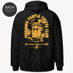 Coffee Club - Hoodie mit Backprint - Street Icon