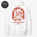 Coffee Club - Hoodie mit Backprint - Street Icon