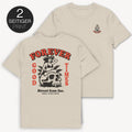 Cowgirl Forever T-Shirt mit 2-seitigem Print - Street Icon