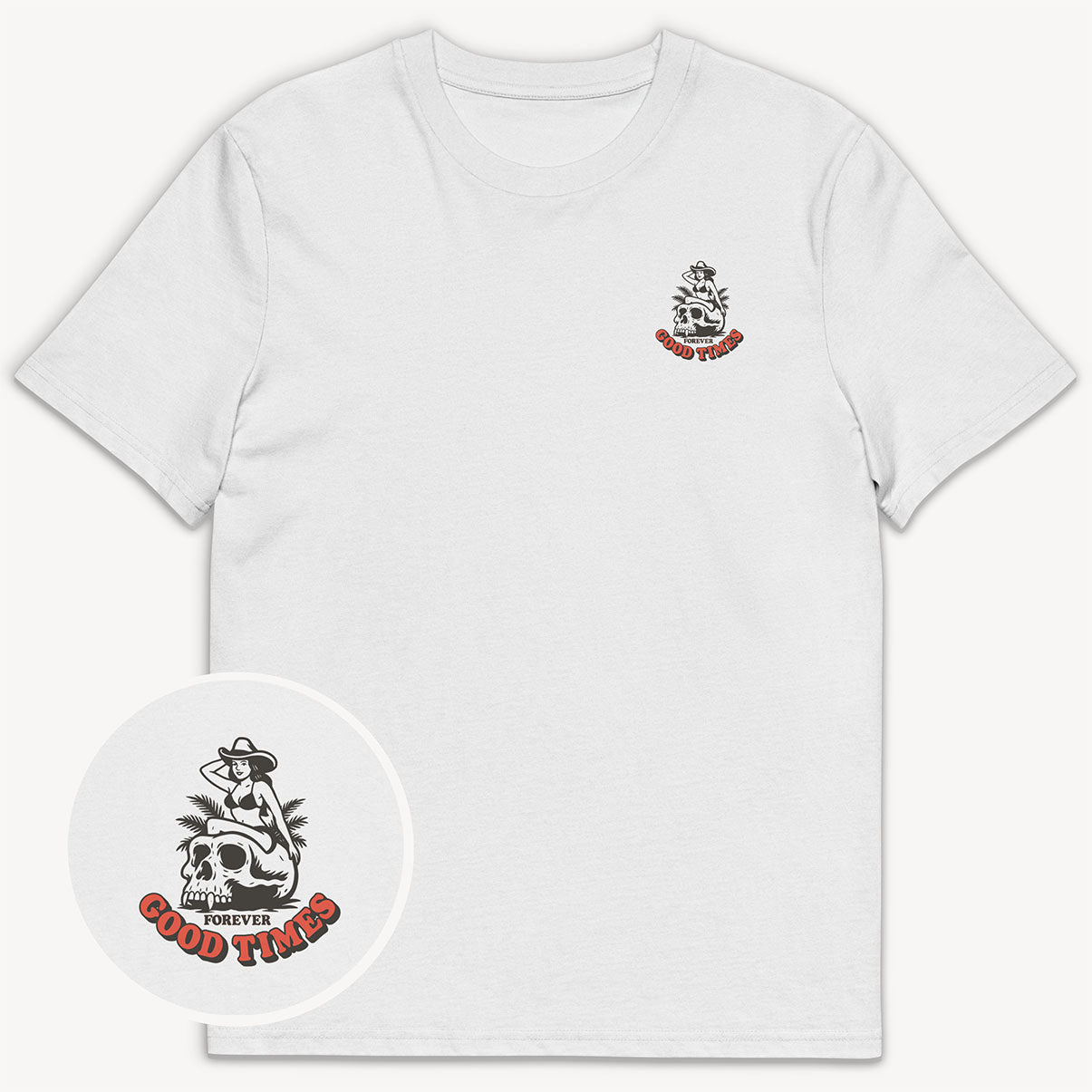 Cowgirl Forever T-Shirt mit 2-seitigem Print - Street Icon