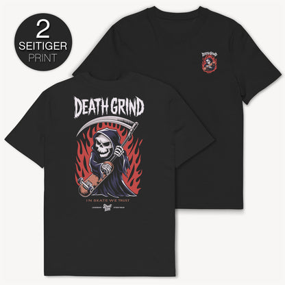 Death Grind T-Shirt mit 2-seitigem Print