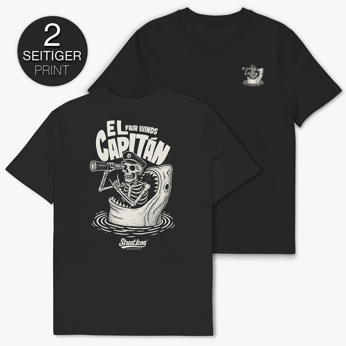 El Capitan T-Shirt mit 2-seitigem Print