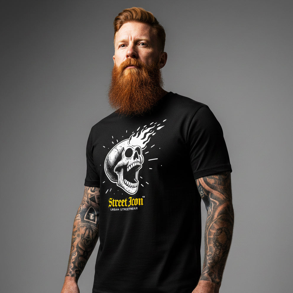 Fire Skull Promo T-Shirt