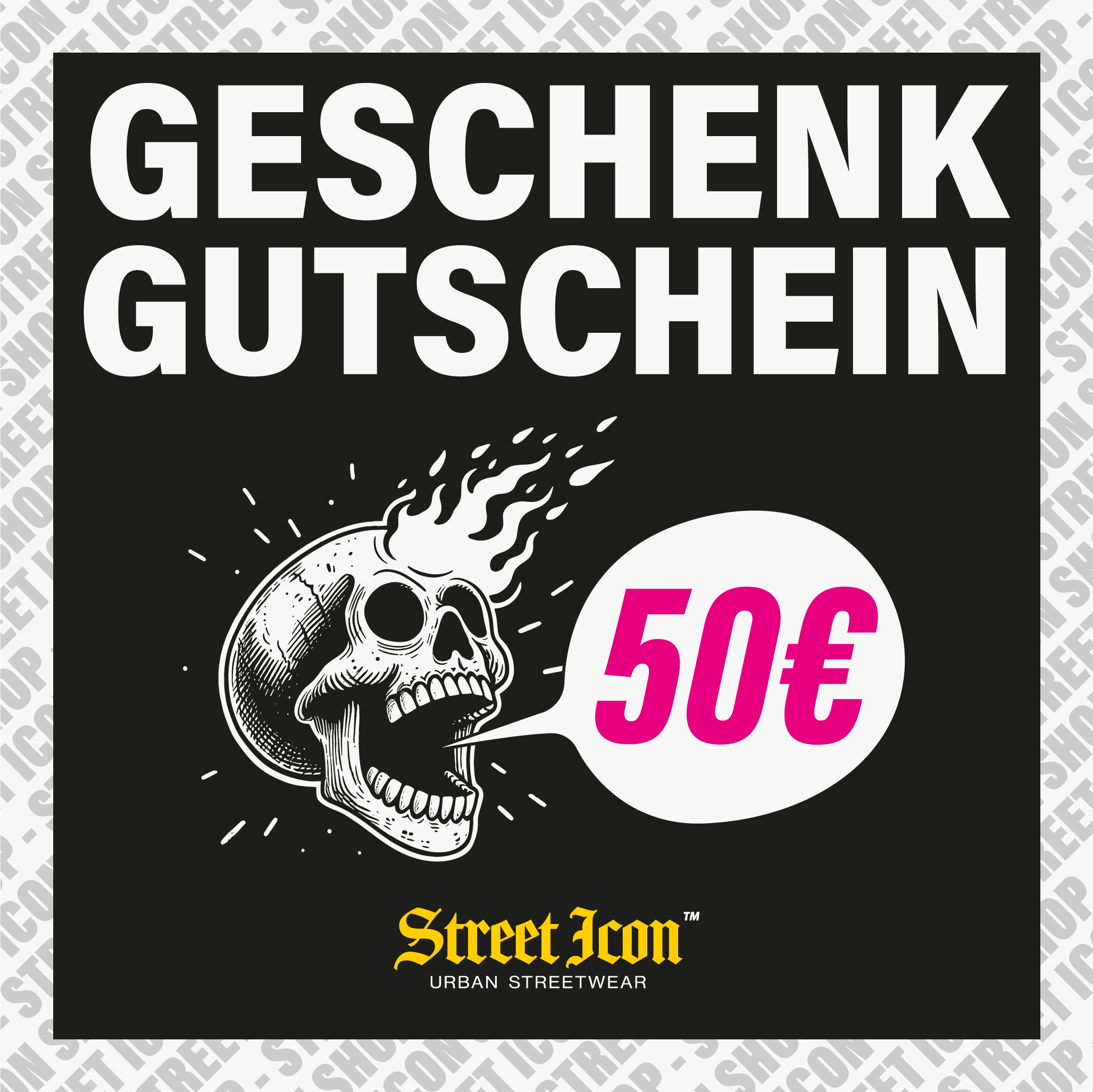 Street Icon - Geschenkgutschein