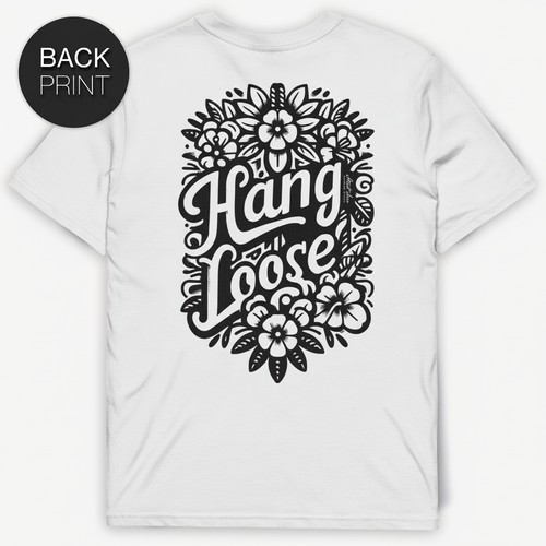 Hang Loose Emblem T-Shirt, Backprint