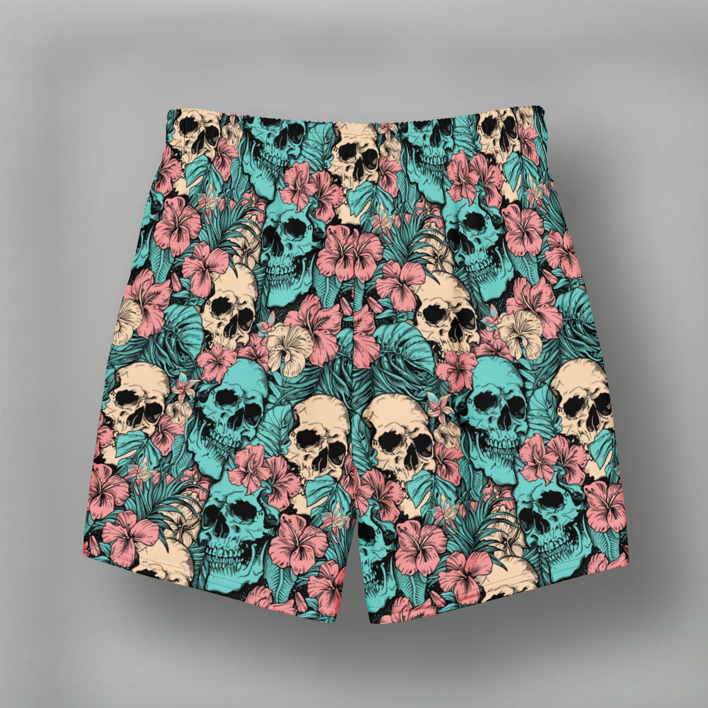 Hawaii Skull - Men's Swim Trunks