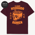 Hokkaido Ramen T-Shirt, Backprint, Unisex