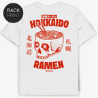 Hokkaido Ramen T-Shirt, Backprint, Unisex