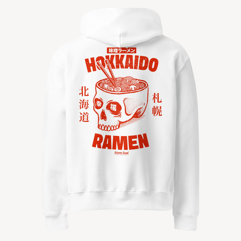 Hokkaido Ramen Oversized Hoodie, 2-seitig, Unisex