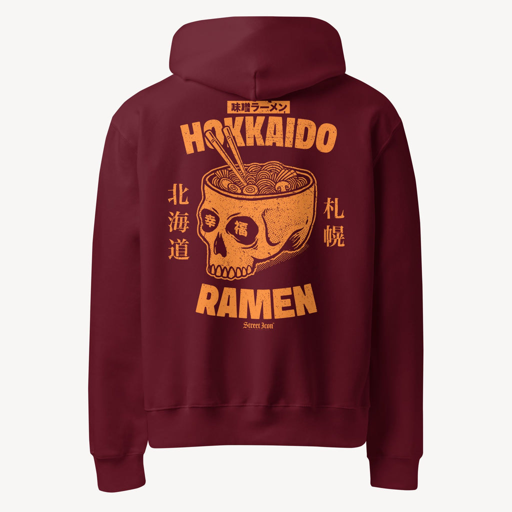 Hokkaido Ramen Oversized Hoodie, 2-seitig, Unisex