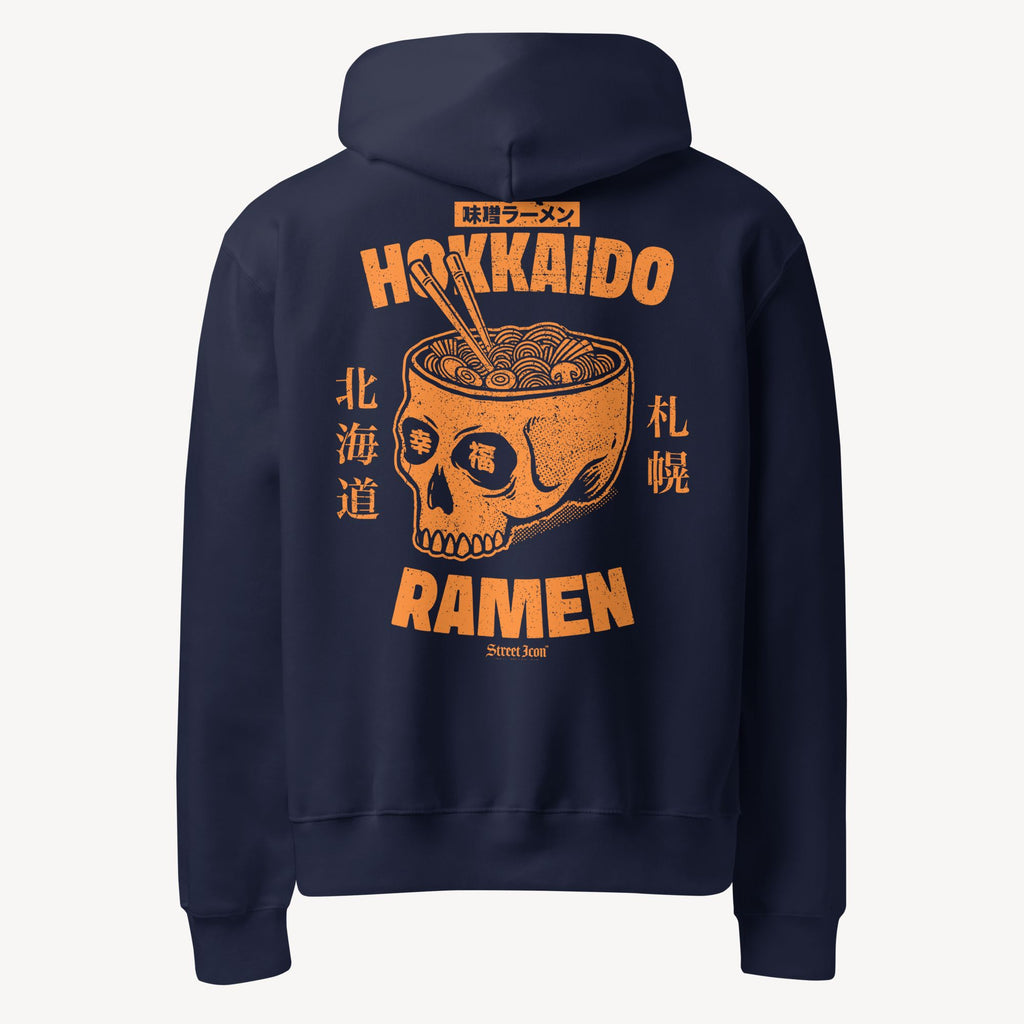 Hokkaido Ramen Oversized Hoodie, 2-seitig, Unisex