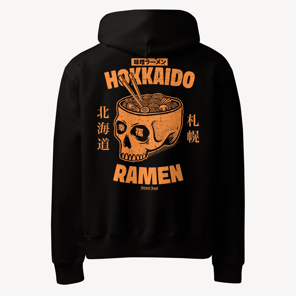 Hokkaido Ramen Oversized Hoodie, 2-seitig, Unisex