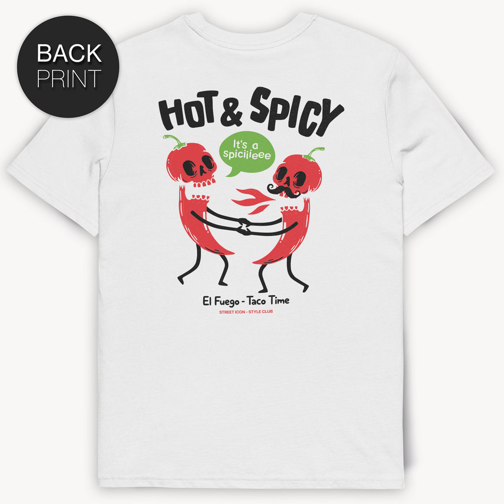 Hot & Spicy T-Shirt, 2-seitiger Print