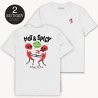 Hot & Spicy T-Shirt, 2-seitiger Print