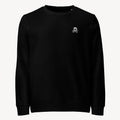 Jolly Roger Bio-Sweatshirt mit Bruststick
