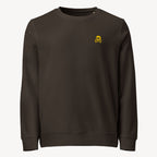 Jolly Roger Bio-Sweatshirt mit Bruststick
