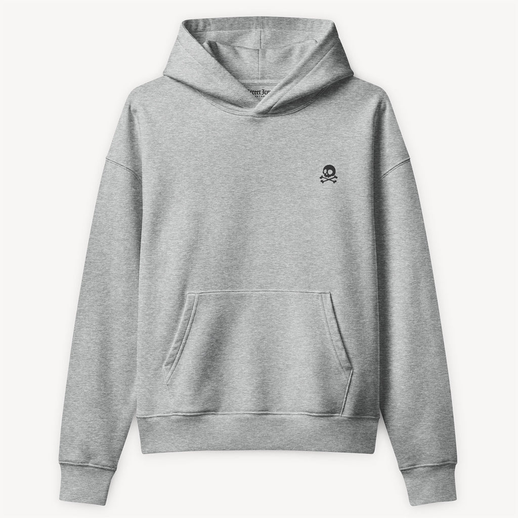 Jolly Roger - Premium Hoodie mit Bruststick