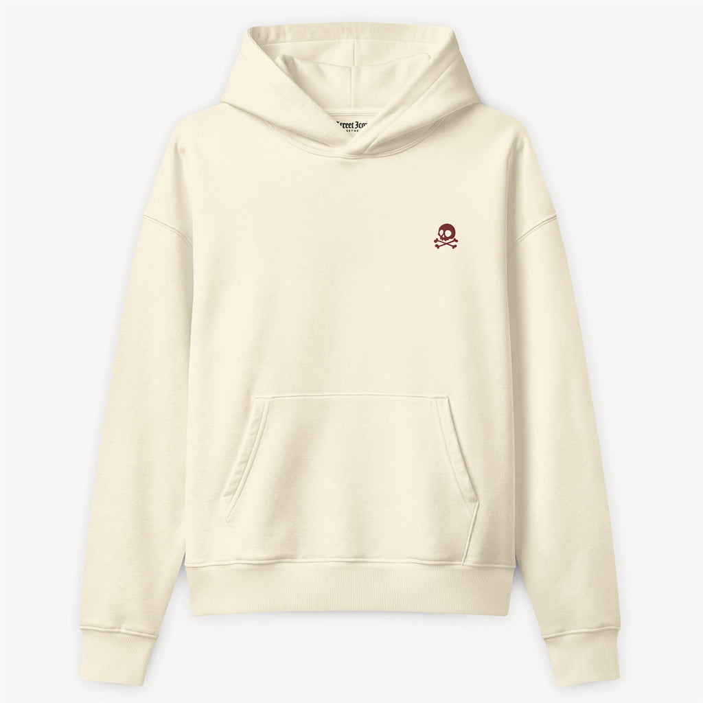 Jolly Roger - Premium Hoodie mit Bruststick