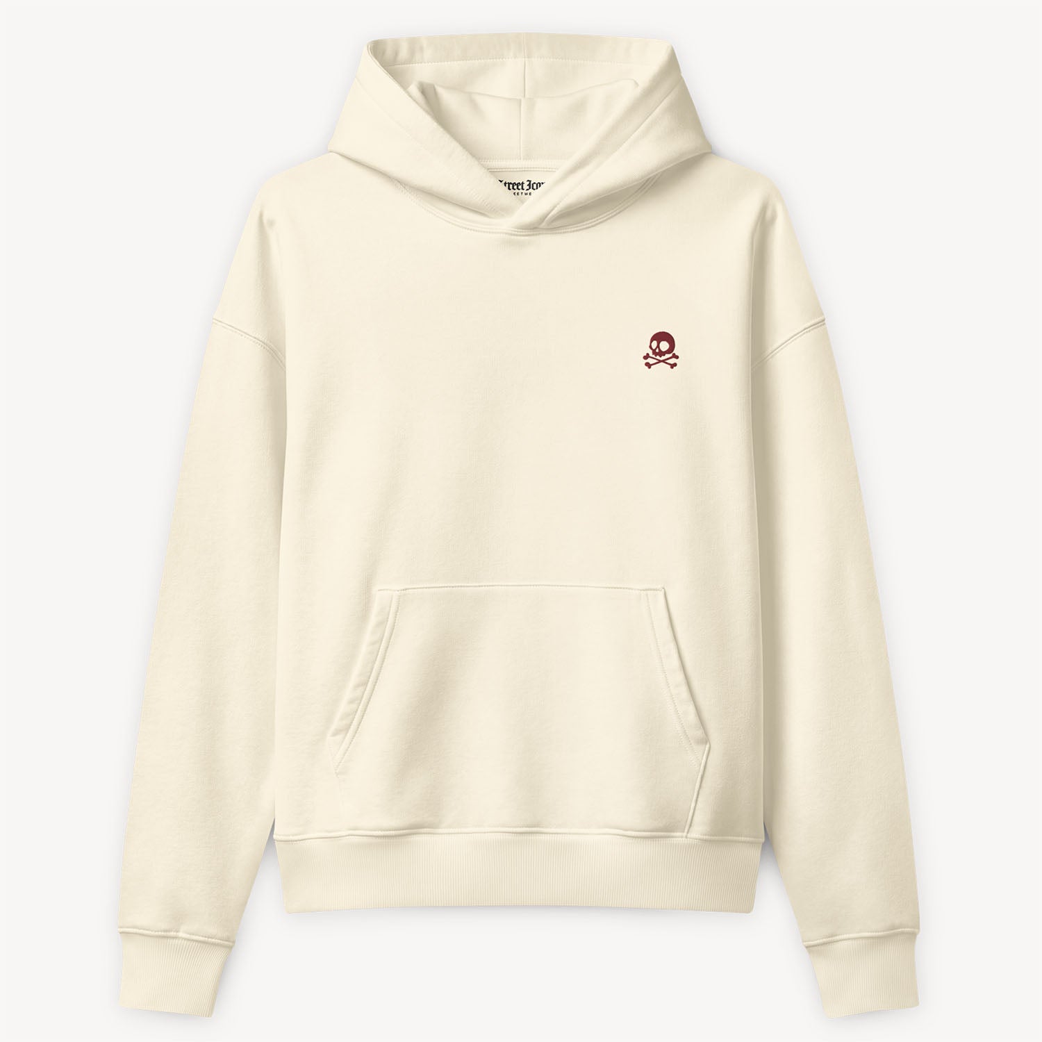 Jolly Roger - Premium Hoodie mit Bruststick