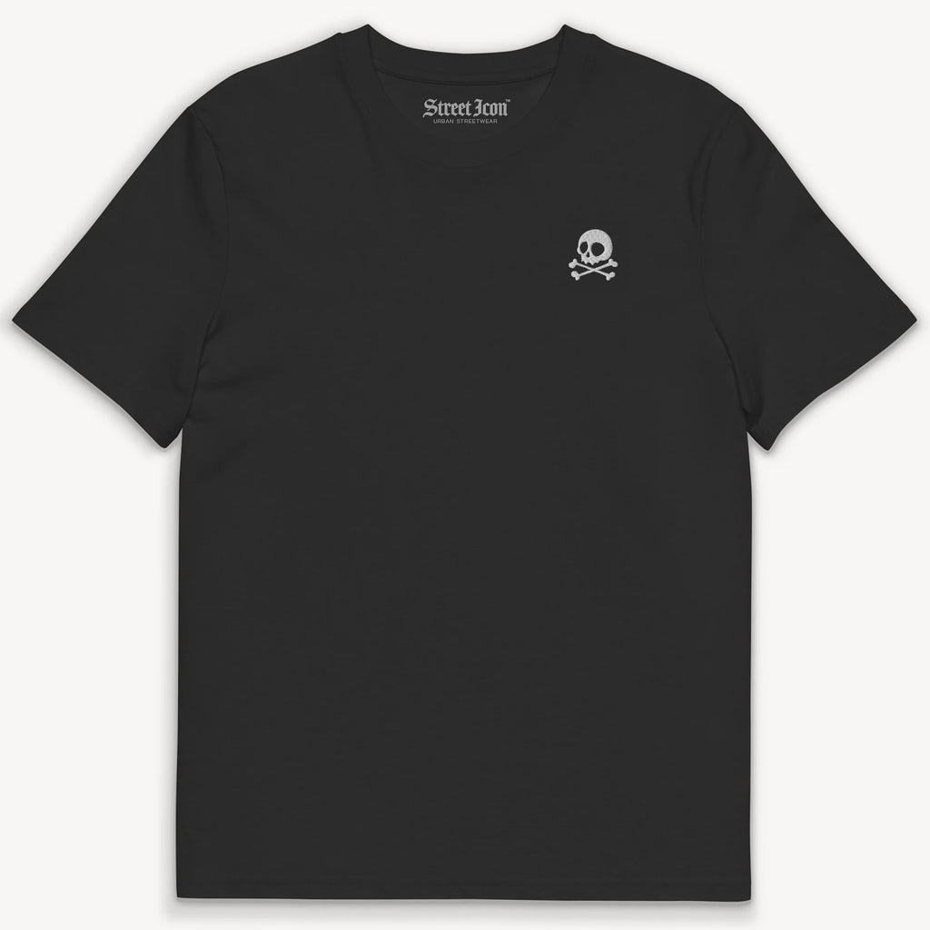Jolly Roger T-Shirt mit Bruststick