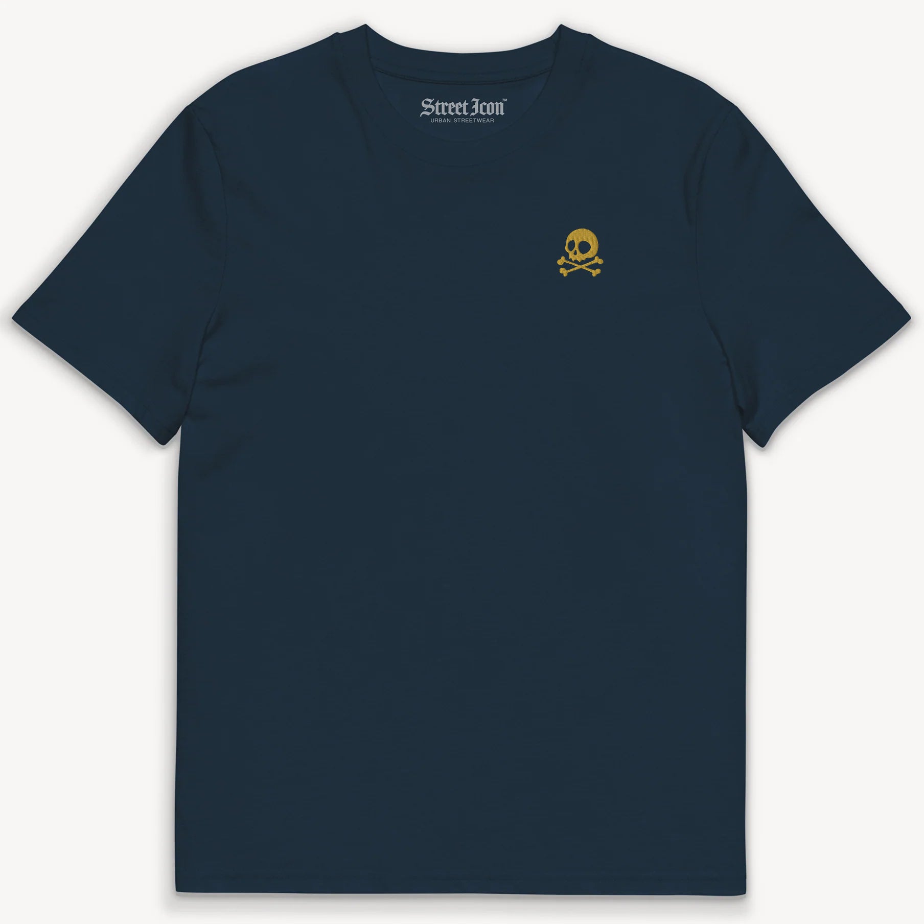 Jolly Roger T-Shirt mit Bruststick