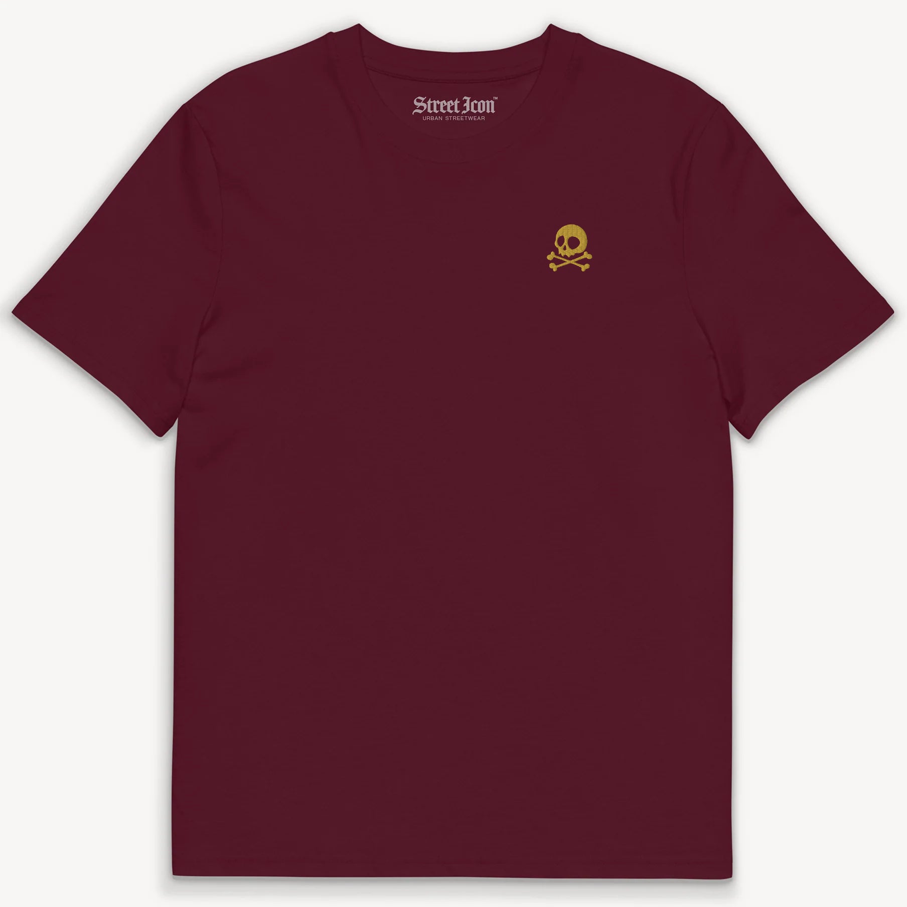 Jolly Roger T-Shirt mit Bruststick