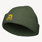 Jolly Roger Fisherman Beanie mit Stickmotiv