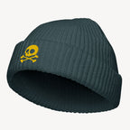 Jolly Roger Fisherman Beanie mit Stickmotiv