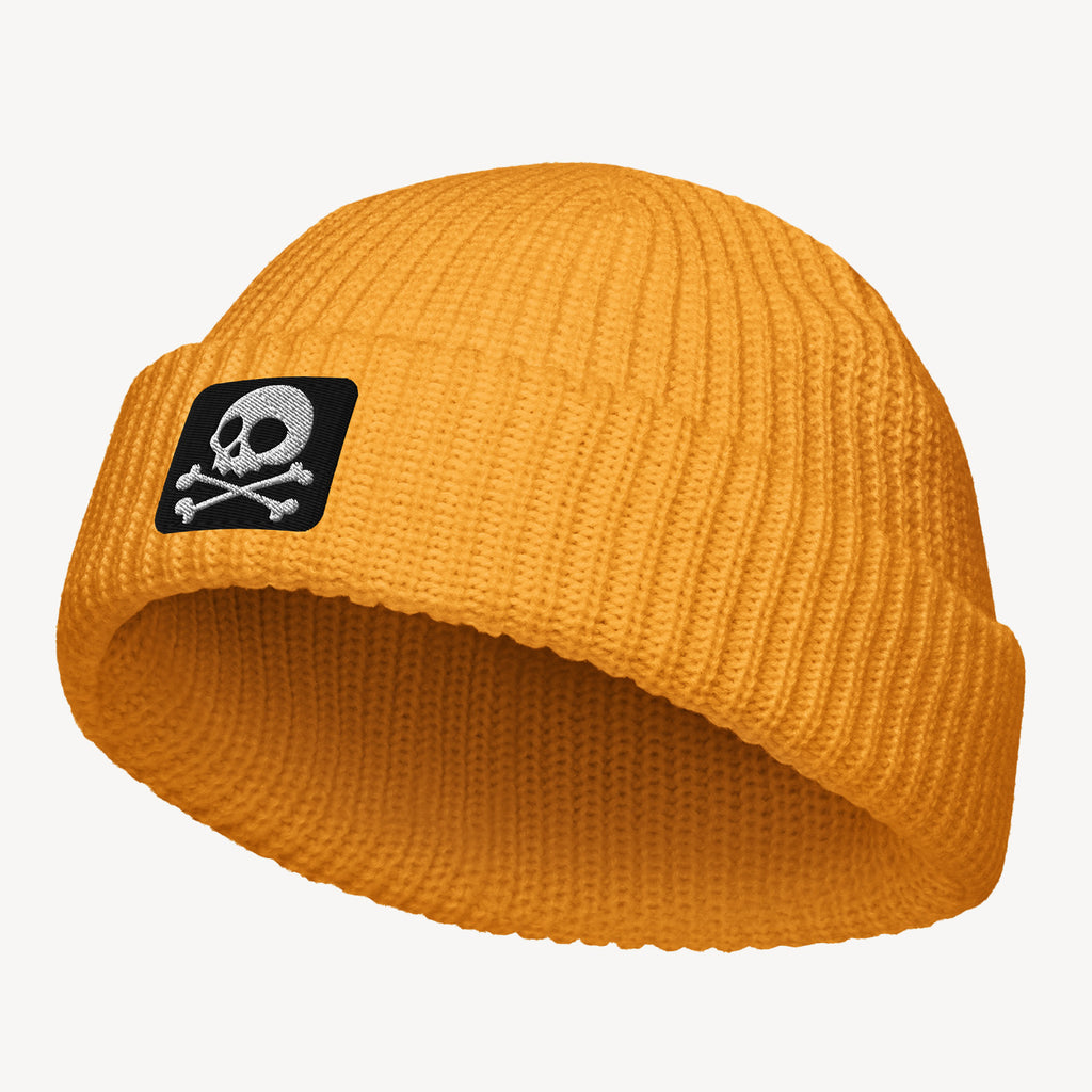 Jolly Roger Badge - Fisherman Beanie